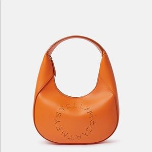 Small Stella Logo Hobo Shoulder Bag